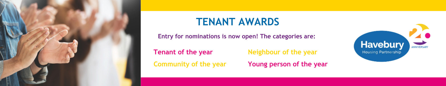 Tenant Awards – nomination form