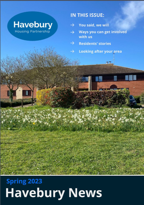 Havebury News spring 2023 front cover
